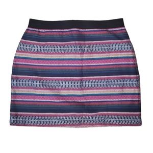 American Eagle Women Multicolor Striped Mini Skirt Size 2